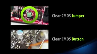 چگونگی پاکسازی CMOS به منظور ریست تنظیمات BIOS
