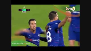 خلاصه بازی چلسی 2 - منچسترسیتی 0 (17-9-1397)