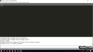 02- نصب Package Control در Sublime Text 3