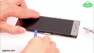 آموزش تعویض تاچ ال سی دی موبایل SONY Xperia XZ Premium - زاگریوس