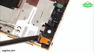 آموزش تعویض تاچ ال سی دی موبایل SONY Xperia XA  Ultra - زاگریوس