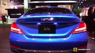 عرض اندام هیوندای با جنسیس G70 جدید