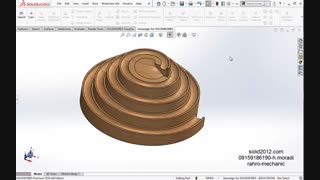 آموزش سالیدورک طراحی مدل های ویژه با نرم افزار Solidworks