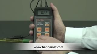 اموزش کار با پرفروش ترین پی اچ متر پرتابل هانا HANNA HI 8424