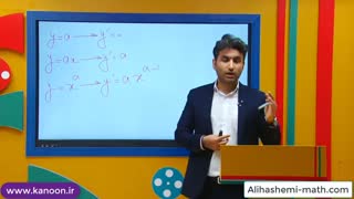 تدریس مشتق در فصل چهارم ریاضی دوازدهم تجربی از علی هاشمی