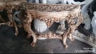 میز کنسول فایبرگلاس | دکور آتلیه | دکور آرایشگاه