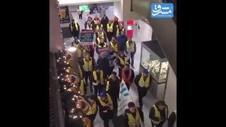 کارگران آلمانی هم "جلیقه زرد" به تن کردند!