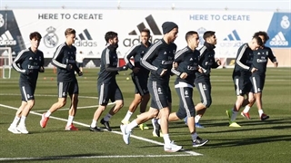 تمرینات امروز رئال مادرید پیش از دیدار خود در لیگ قهرمانان اروپا