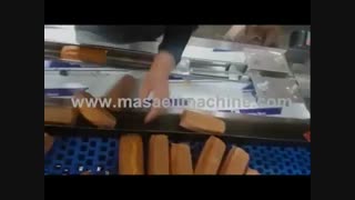 دستگاه بسته بندی کیک صبحانه