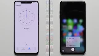مقایسه سرعت دو گوشی آیفون XS Max و Mate 20 Pro