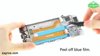 آموزش تعویض باتری موبایل P9  هوآوی - زاگریوس