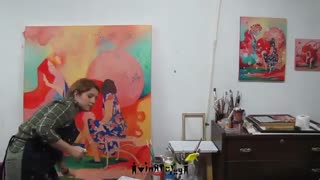 مستند مخلوقات یک ذهن زنانه هنرمند نیکو فلاح ساخته وحید ایروانی