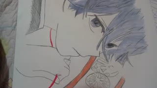 نقاشی فاطمه جونم از نیساکا