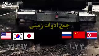 مقایسه نظامی برخی قدرت های جهان