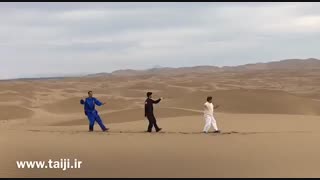 اجرا فرم 24 حرکتی تایچی چوان توسط رضاعابدین پور