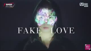 اجرای Fake love و Anpanman  توسط بی تی اس bts در مراسم MAMA 2018 ژاپن
