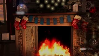 Festive Thirteenth Doctor Yule Log | Doctor Who | BBC America