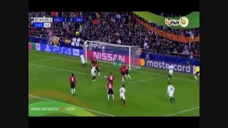 خلاصه‌بازی والنسیا 2 - منچستریونایتد 1 (22-9-1397)