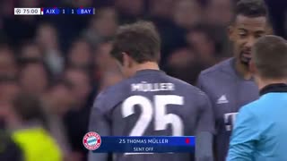 خلاصه دیدار آژاکس 3_3 بایرن مونیخ (گروه E لیگ قهرمانان اروپا)