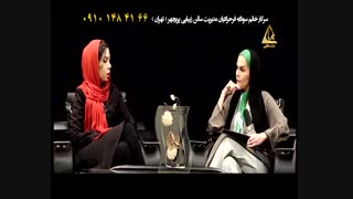 مصاحبه سرکار خانم سودابه فرحزادیان مدرس شینیون مثلث طلایی ( تهران )