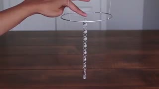 فیلم آموزش ساخت لوستر کریستالی فوق العاده زیبا و خوشگل