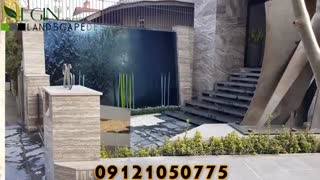 طراحی و ساخت آبنما مدرن