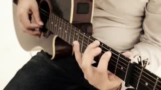 نواختن گیتار - You are not alone (Instrumental cover)