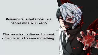 opening Tokyo ghoul re 2 (season 2)زیرنویس انگلیسی اوپنینگ توکیو غول فصل 4  "katharsis "