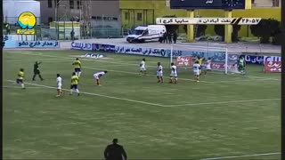 خلاصه دیدار صنعت نفت آبادان 2_1 سایپا البرز (هفته 15 لیگ برتر ایران)