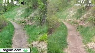 مقایسه دوربین پشت S7 Edge سامسونگ با دوربین پشت اچ تی سی 10