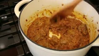 خوراک لوبیا سبز یکی از غذاهای  لذیذ و خوشمزه  شناسنامه دار ایران به سبک آشپزی با نیلوفر