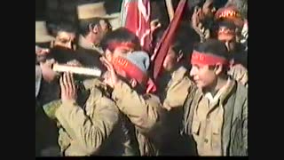 اعزام بسیجیان به جبهه های دفاع مقدس از فردوس 1366