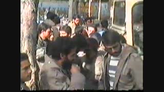 اعزام بسیجیان از فردوس به جبهه های دفاع مقدس  آبان 1366