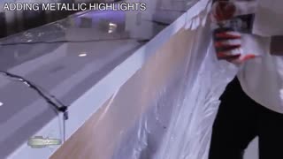 آموزش جامع کفپوش های اپوکسی www.aghayedecor.com