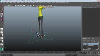 آموزش انیمیشن سازی کاراکتر(ریگ در مایا)