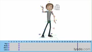 آموزش انیمیشن سازی کاراکتر(زمانبندی بلوک ها)