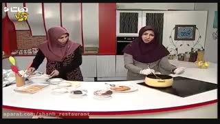 تهیه دسر کرم بیسکوئیت