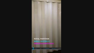 اجرای درب متحرک آکاردئونی جهت منزل (تماس: 09107500170)