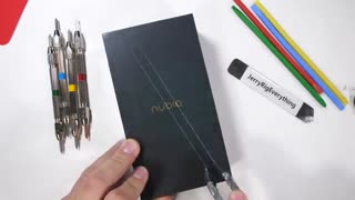 تست مقاومت گوشی Nubia X ZTE