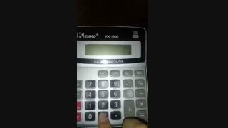 یه چیز جالب از ماشین حساب@.@