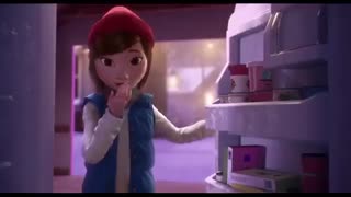 انیمیشن کوتاه و فوق العاده لی لی و آدم برفی