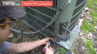 آموزش گام به گام تعمیر کولر گازی-به صورت کامل