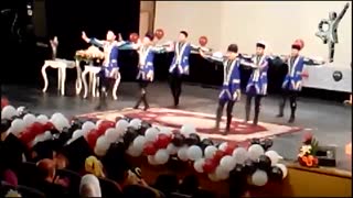رقص آذری آیلان در سالن فدک اردبیل