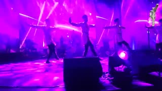 رقص آذری لاله لر در کنسرت برج میلاد تهران