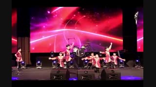 رقص لزگی آیلان در تالار وزارت کشور تهران