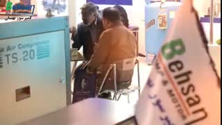 گزارش تصویری نمایشگاه صنعت تهران ( کمپرسور بهسان )