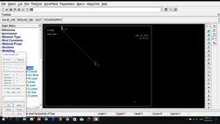 تحلیل دینامیکی آونگ در نرم افزار ANSYS