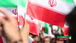 اجرای صد نفره گروه سرود ثارالله