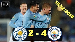 خلاصه دیدار لسترسیتی 1(1) - (3)1 منچسترسیتی ( یک چهارم نهایی جام اتحادیه)