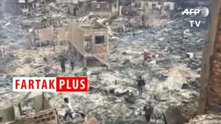 انفجار زودپز، ۶۰۰ خانه را به آتش کشید